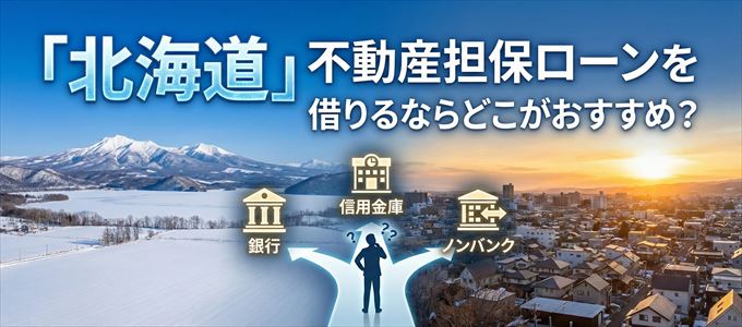 北海道で不動産担保ローン借りるなら何処がおすすめ?